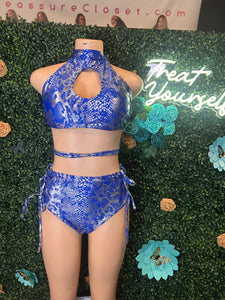 Blue snake