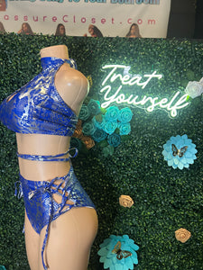 Blue snake