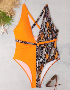 Orange snake