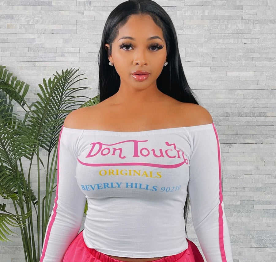 Don’t touch