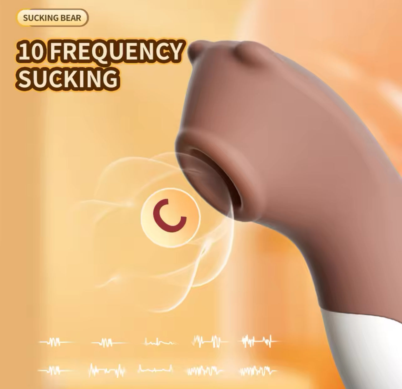 Sucking bear